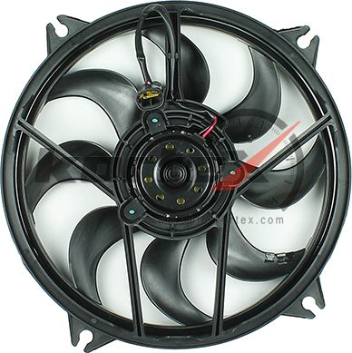 Вентилятор охлаждения двигателя (Kortex). Артикул KFD097