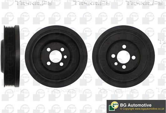 Шкив коленвала BGA для Volkswagen Tiguan II 2016-2026. Артикул DP0543