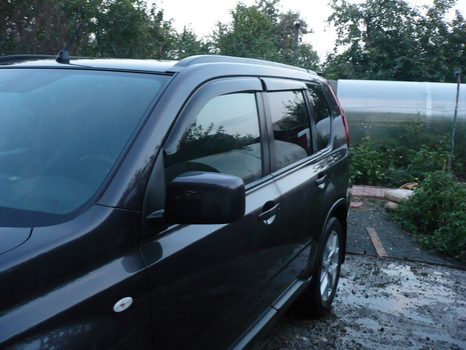 Дефлекторы Cobra Tuning для окон Nissan X-Trail T31 2007-2014. Артикул N11807