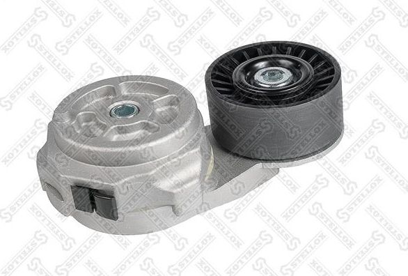 Натяжной ролик (натяжитель) приводного клинового зубчатого ремня Stellox. Артикул 81-67775-SX