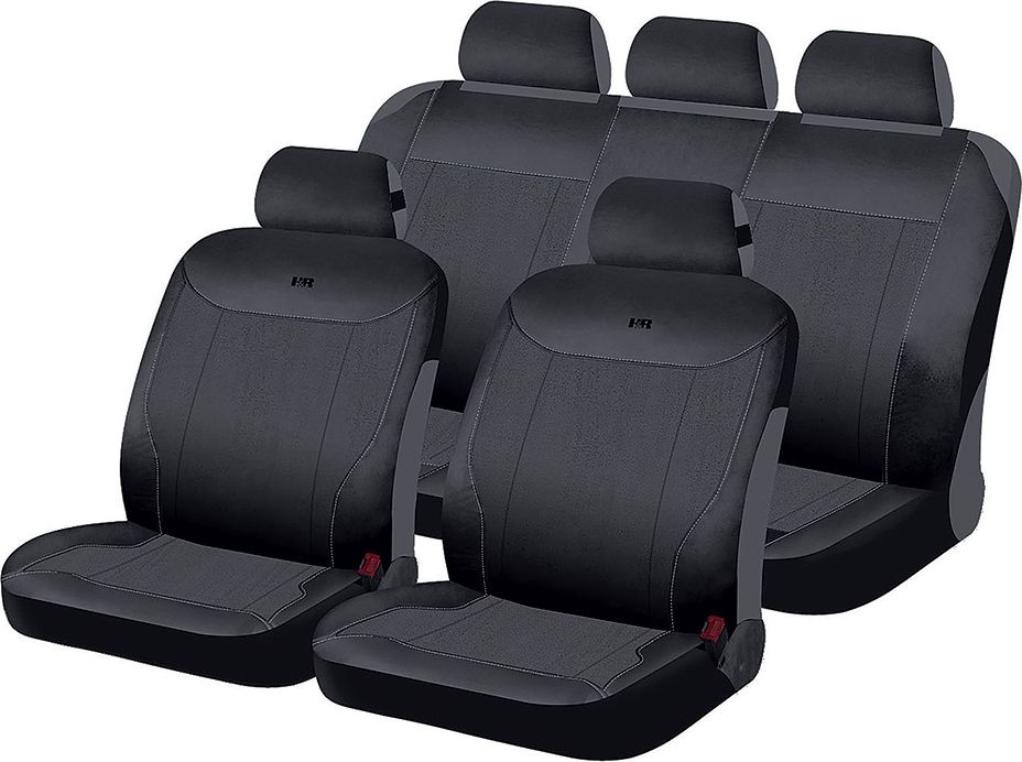 Чехлы универсальные Hadar Rosen Solo на сидения авто, цвет Черный/Черный. Артикул 10588