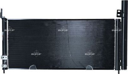 Радиатор кондиционера (конденсатор) NRF (алюминий) для Toyota Prius III 2011-2015. Артикул 350415