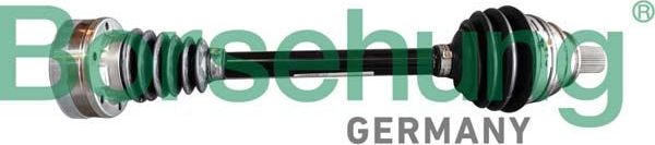 Полуось (привод в сборе, приводной вал) Borsehung задняя левая для Volkswagen Golf VII 2013-2026. Артикул B10593