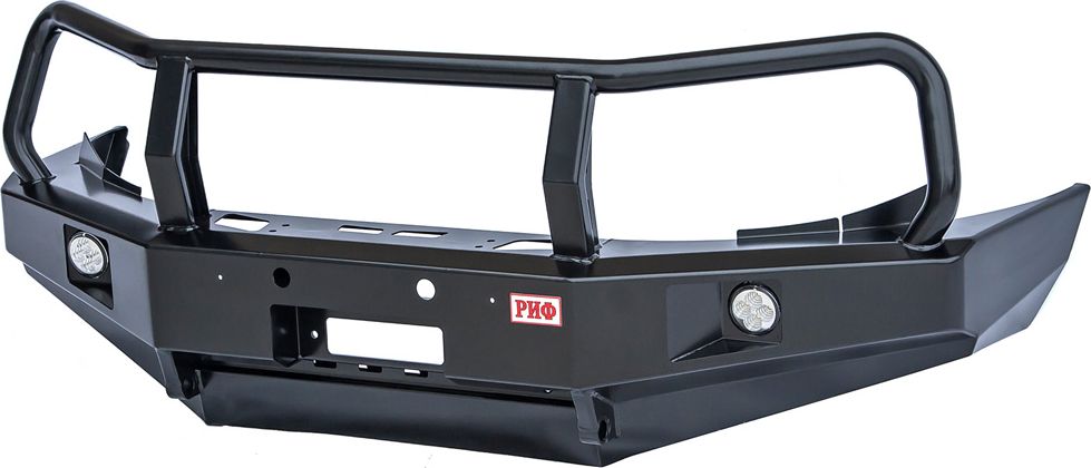 Бампер силовой РИФ передний с доп. фарами и защитной дугой для Ford Ranger T6 2011-2015. Артикул RIFRT6-10350