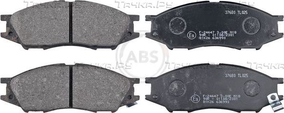 Тормозные колодки ABS. Артикул 37680