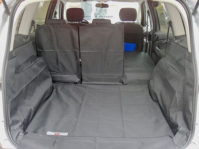 Защитный чехол AUTOSMSTUDIO "Maxi" в багажник автомобиля для Ford S-Max 2006-2015, черный. Артикул TP-F1SM-MAXI-BL