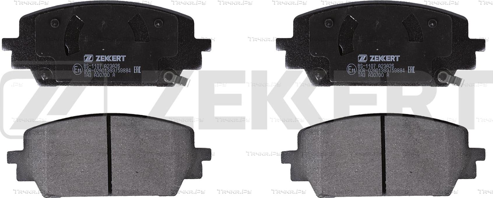 Тормозные колодки Zekkert. Артикул BS-1107