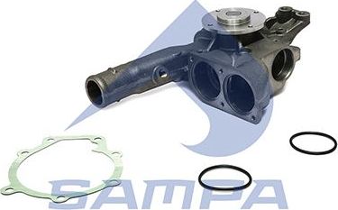Помпа (водяной насос) Sampa для Mercedes-Benz Conecto 2001-2026. Артикул 203.008