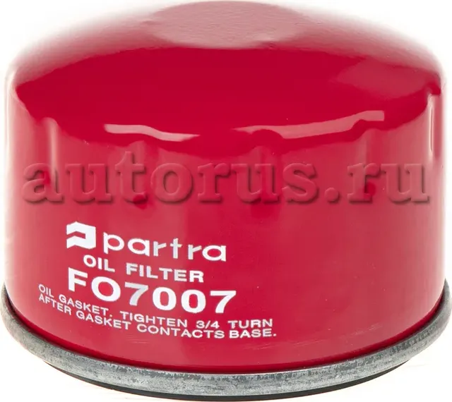 Фильтр масляный Renault Duster I, Lodgy, Logan, Sandero, Sandero I PARTRA FO7007 Partra. Артикул FO7007