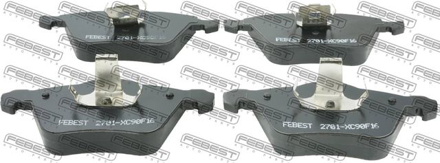 Тормозные колодки Febest. Артикул 2701-XC90F16