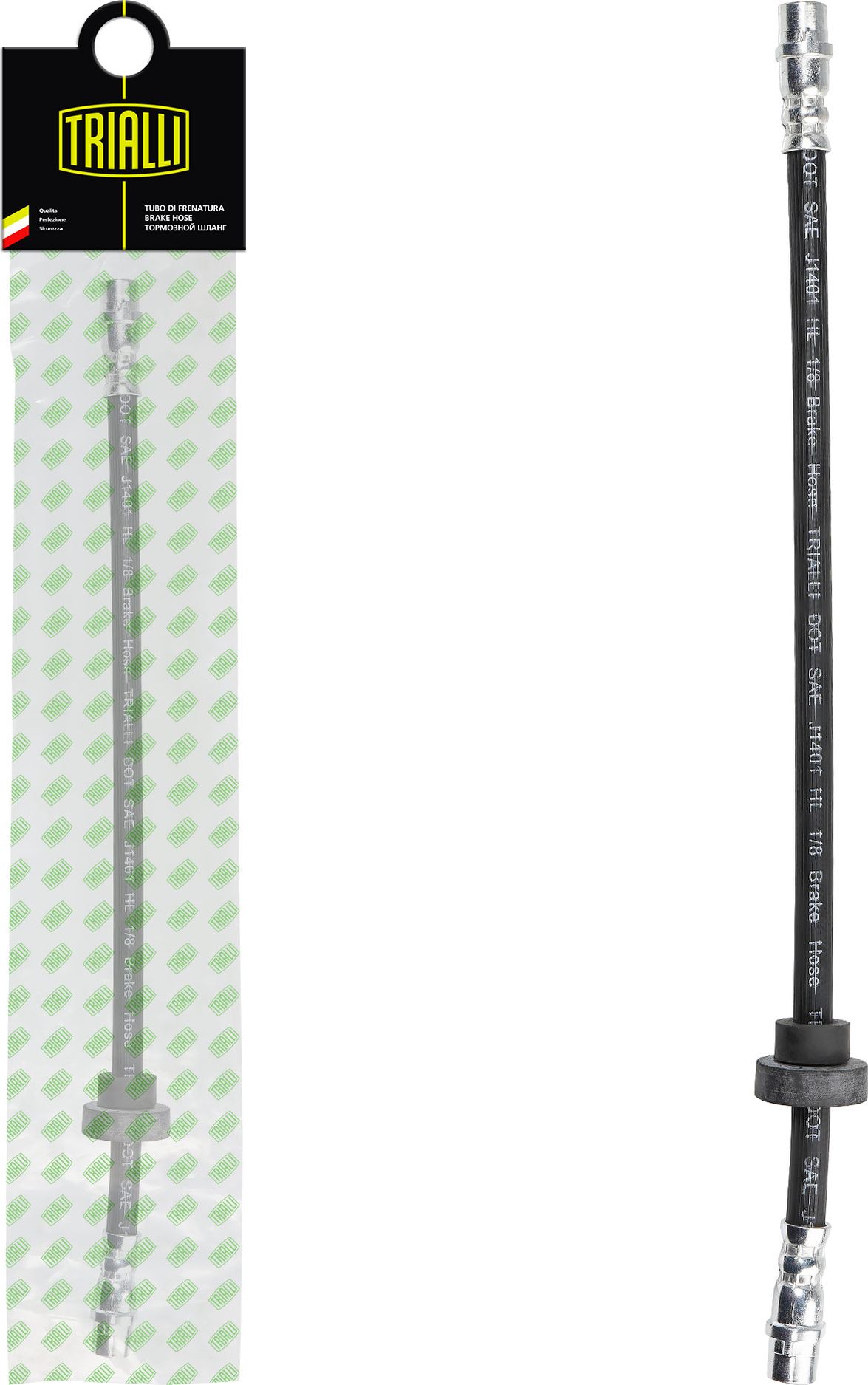Тормозной шланг Trialli передний для Volkswagen Passat B3 1988-1997. Артикул BF 4804