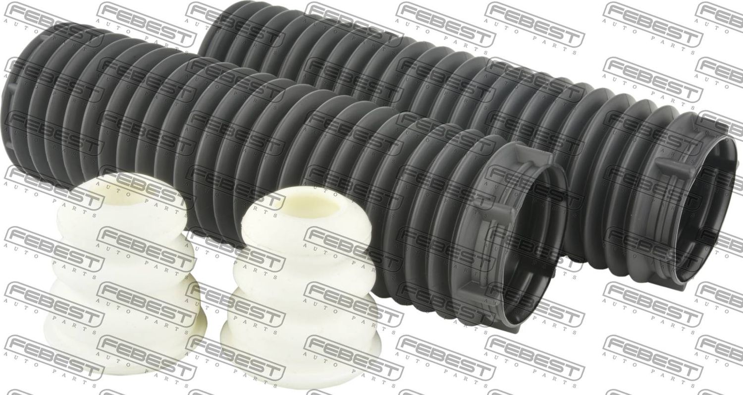 Комплект отбойников и пыльников амортизаторов (стоек) Febest. Артикул MZSHB-BLF-KIT