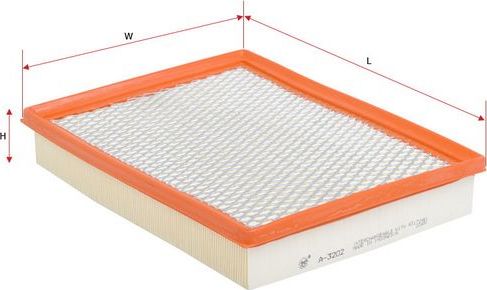 Воздушный фильтр Sakura. Артикул A-3202
