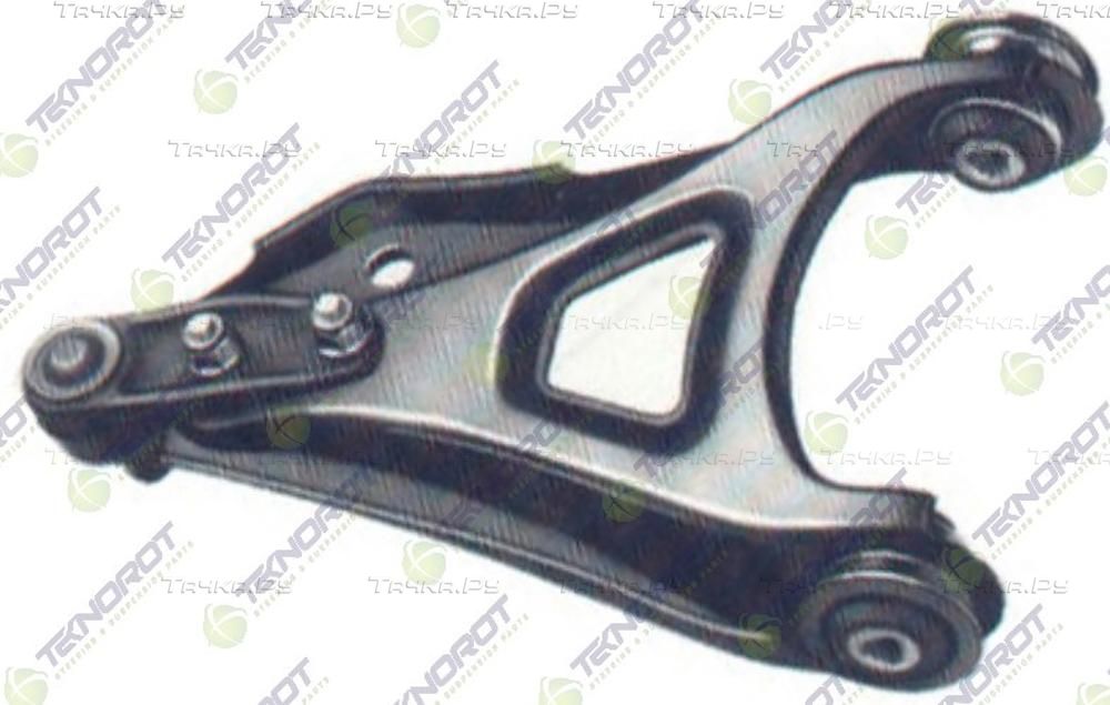 Поперечный рычаг передней подвески Teknorot (Листовая сталь) левый нижний для Renault Clio II 1998-2013. Артикул R-736