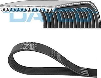 Приводной ремень поликлиновой Dayco. Артикул 15PK938HD