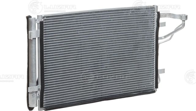 Радиатор кондиционера (конденсатор) Luzar для Hyundai i30 I 2007-2012. Артикул LRAC 08H2