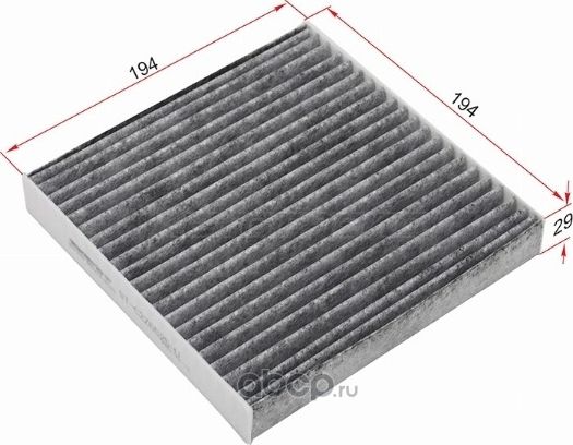 Фильтр салона JAGUAR XF 08-14XJ 10- угольный (SAT). Артикул STC2Z6525