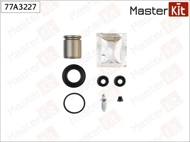 Ремкомплект тормозного суппорта + поршень | зад прав/лев | (Master KIT). Артикул 77A3227