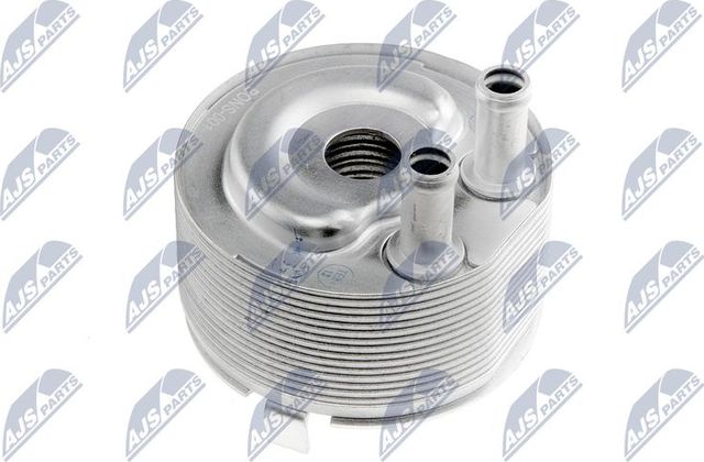 Радиатор масляный (маслоохладитель) для двигателя NTY для Nissan Cabstar F24M, F24W 2006-2013. Артикул CCL-NS-001