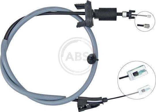 Трос ручника (тросик ручного тормоза) ABS. Артикул K19981