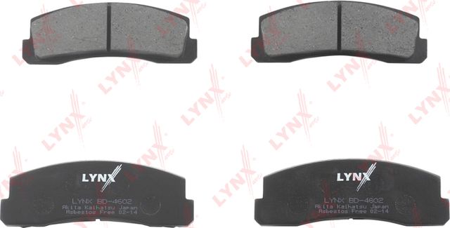 Тормозные колодки LYNXauto. Артикул BD-4602