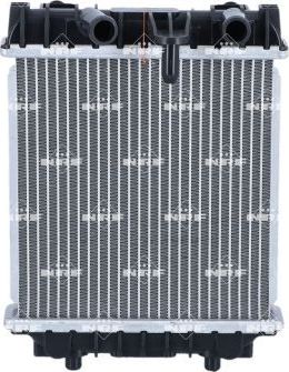 Радиатор охлаждения двигателя NRF (алюминий). Артикул 550287