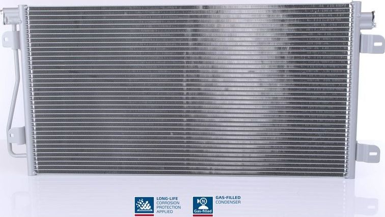 Радиатор кондиционера (конденсатор) Nissens (алюминий). Артикул 94660