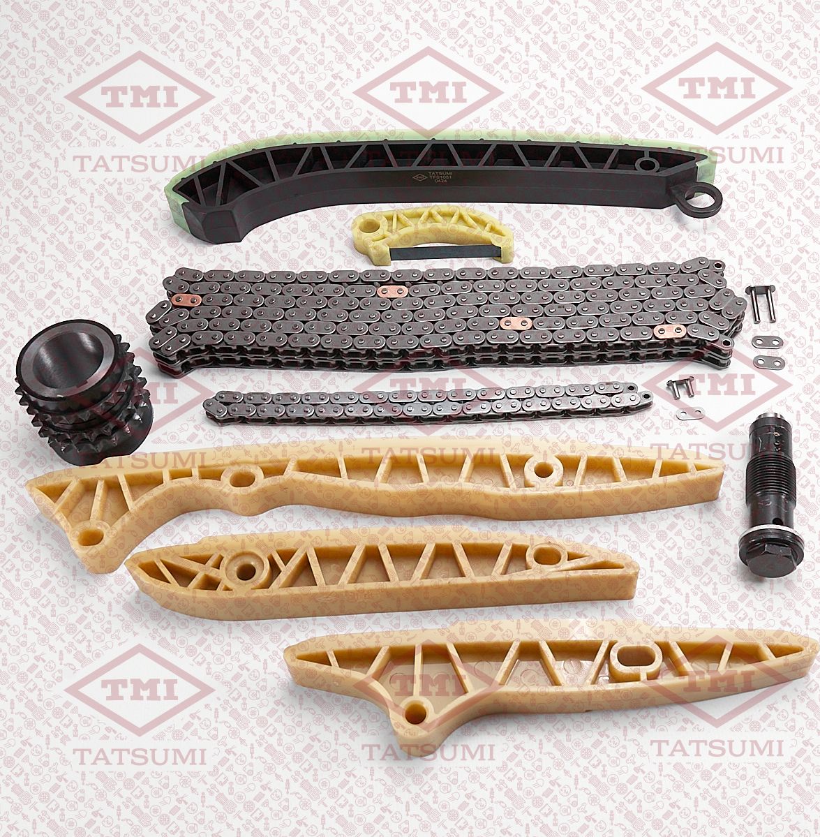 Комплект цепи ГРМ (Tatsumi). Артикул TFS1051