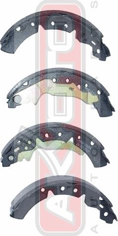 Тормозные колодки Akyoto Packing AKYOTO задние для Toyota Carina E 1992-1997. Артикул AKS-2354