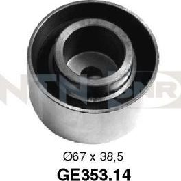 Направляющий (ведущий) ролик ремня ГРМ NTN / SNR. Артикул GE353.14