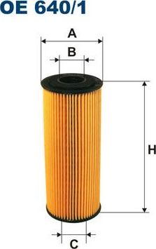 Масляный фильтр Filtron. Артикул OE 640/1