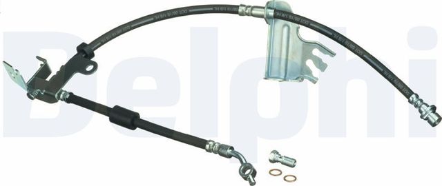 Тормозной шланг Delphi передний левый для Land Rover Range Rover IV 2012-2026. Артикул LH7463