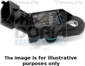 Датчик абсолютного давления (ДАД, MAP) Meat & Doria для Opel Combo C 2004-2012. Артикул 82123E