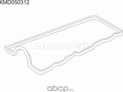 Прокладка клапанной крышки MMC 4D56T, HY Galloper (SAT). Артикул KMD050312