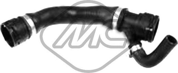 Патрубок радиатора (системы охлаждения) Metalcaucho. Артикул 99319