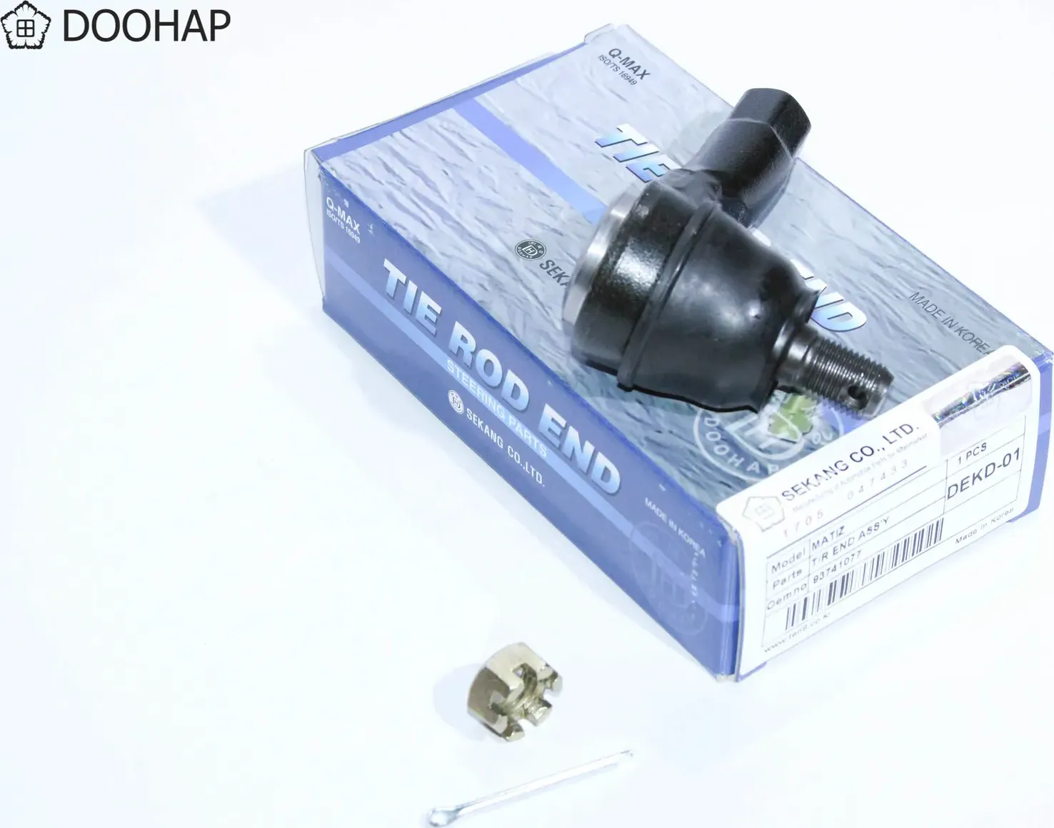 Наконечник рулевой тяги (Doohap). Артикул DEKD1