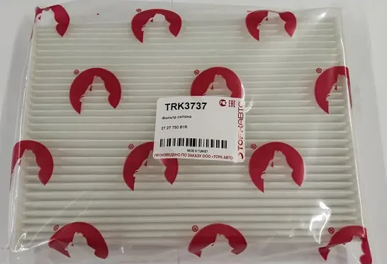 ФИЛЬТР САЛОНА DACIA DOKKER 12-- (Tork). Артикул TRK3737