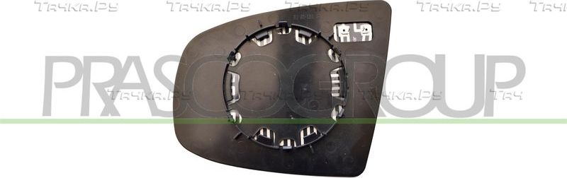 Зеркальное стекло бокового зеркала Prasco правое для BMW X5 II (E70) 2006-2013. Артикул BM8227503