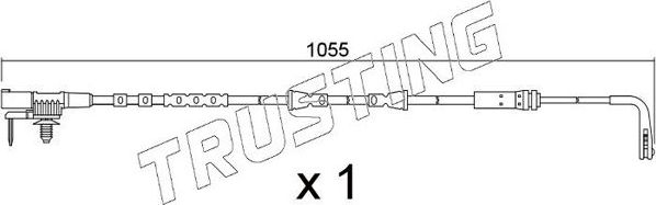 Датчик износа тормозных колодок  Trusting. Артикул SU.391