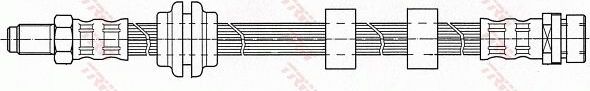 Тормозной шланг TRW. Артикул PHB432