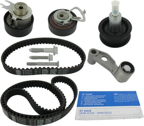 Ремень ГРМ с роликами (комплект) SKF для SEAT Ibiza IV 2008-2015. Артикул VKMA 01121