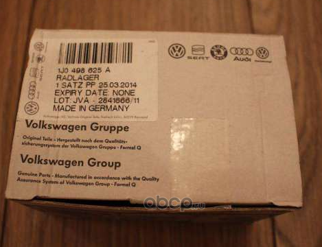 Ступичный подшипник (комплект) VAG. Артикул 1J0498625A