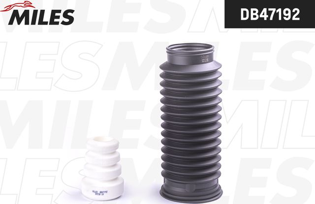 Комплект отбойников и пыльников амортизаторов (стоек) Miles. Артикул DB47192