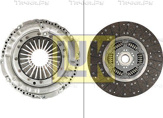 Сцепление (комплект) (в сборе) LuK RepSet SmarTAC. Артикул 643 3406 09