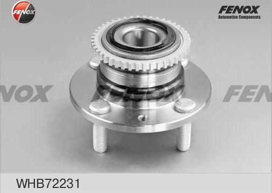 Ступица колеса (в сборе) Fenox задняя для Mazda 323 IV (BG) 1989-1996. Артикул WHB72231