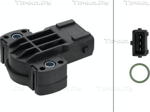 Датчик положения дроссельной заслонки Hella. Артикул 6PX 008 476-111