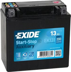 Аккумулятор Exide Start-Stop Auxiliary для BMW 5 VII (G30/G31) 2016-2025. Артикул EK131