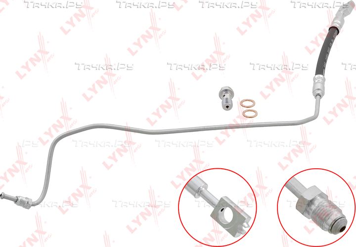 Тормозной шланг LYNXauto для Volkswagen Passat B5 1996-2005. Артикул BL-3191