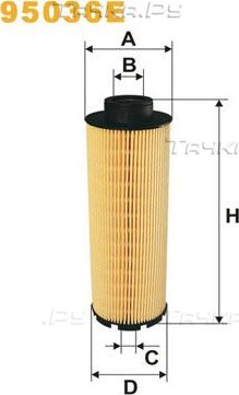 Топливный фильтр WIX Filters. Артикул 95036E