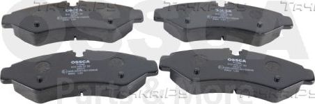 Тормозные колодки OSSCA. Артикул 71249